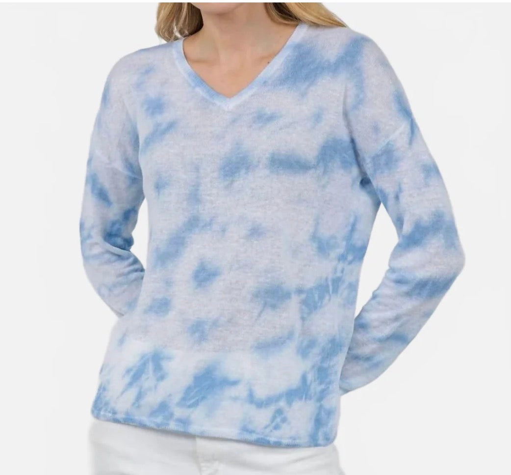 Daydreaming V-Neck Sweater Style #51072-Pineapples Boutique