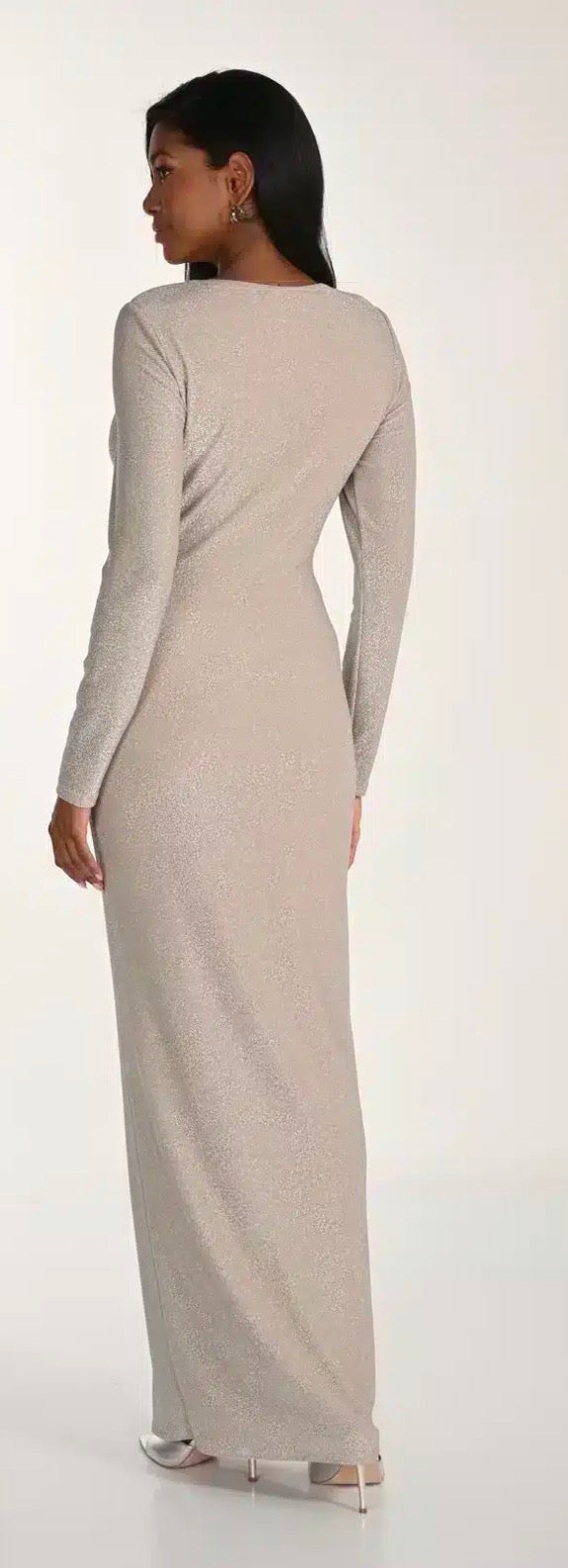 Long Sleeve Maxi Dress-Pineapples Boutique