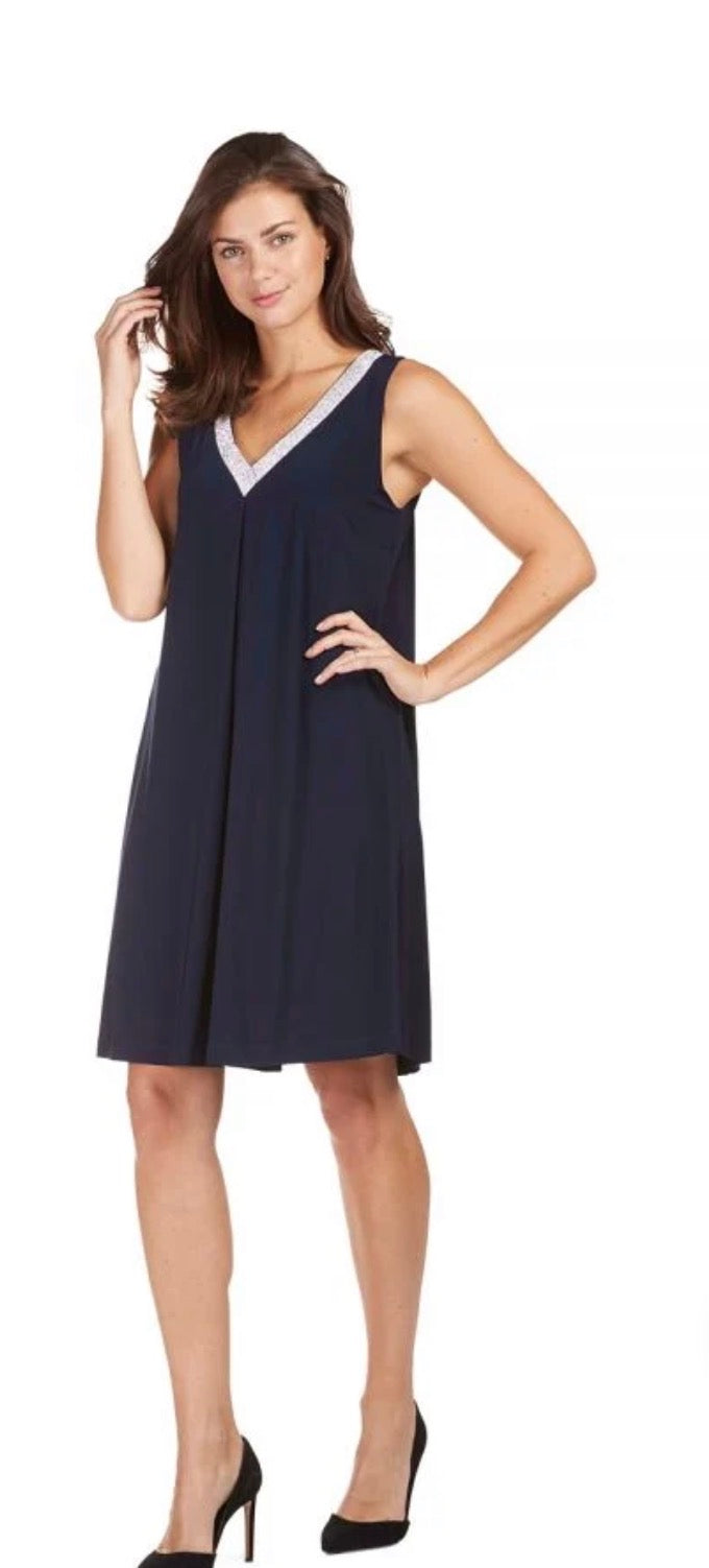 Knee Length A Line Dress Style #189224-Pineapples Boutique