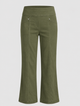 CONTROL STRETCH WIDE LEG W/ FAUX POCKET-Pineapples Boutique