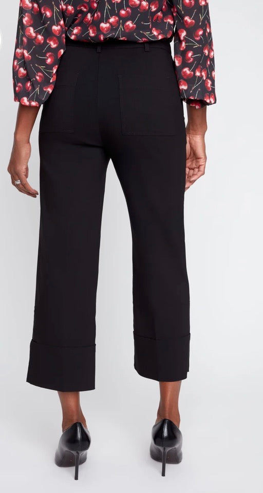 Wide Leg Crop Pant-Pineapples Boutique