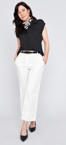 Wide Leg Crop Pant-Pineapples Boutique