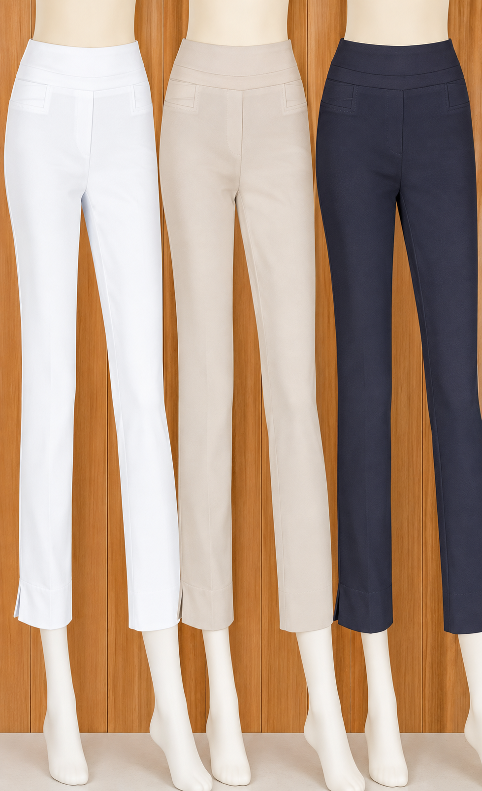 Straight Leg Ankle Pant-Pineapples Boutique
