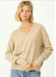 Long sleeve back seam Otis V Neck Sweater-Pineapples Boutique