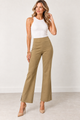 Pull on Wide Ankle Pant Style #P600-Pineapples Boutique