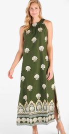 Audra Cotton Voile Maxi Dress Style #107852-Pineapples Boutique