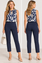 Pull on Ankle Pant Style #19233-Pineapples Boutique