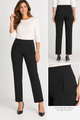 Control Stretch Straight Ankle with Faux Pockets-Pineapples Boutique