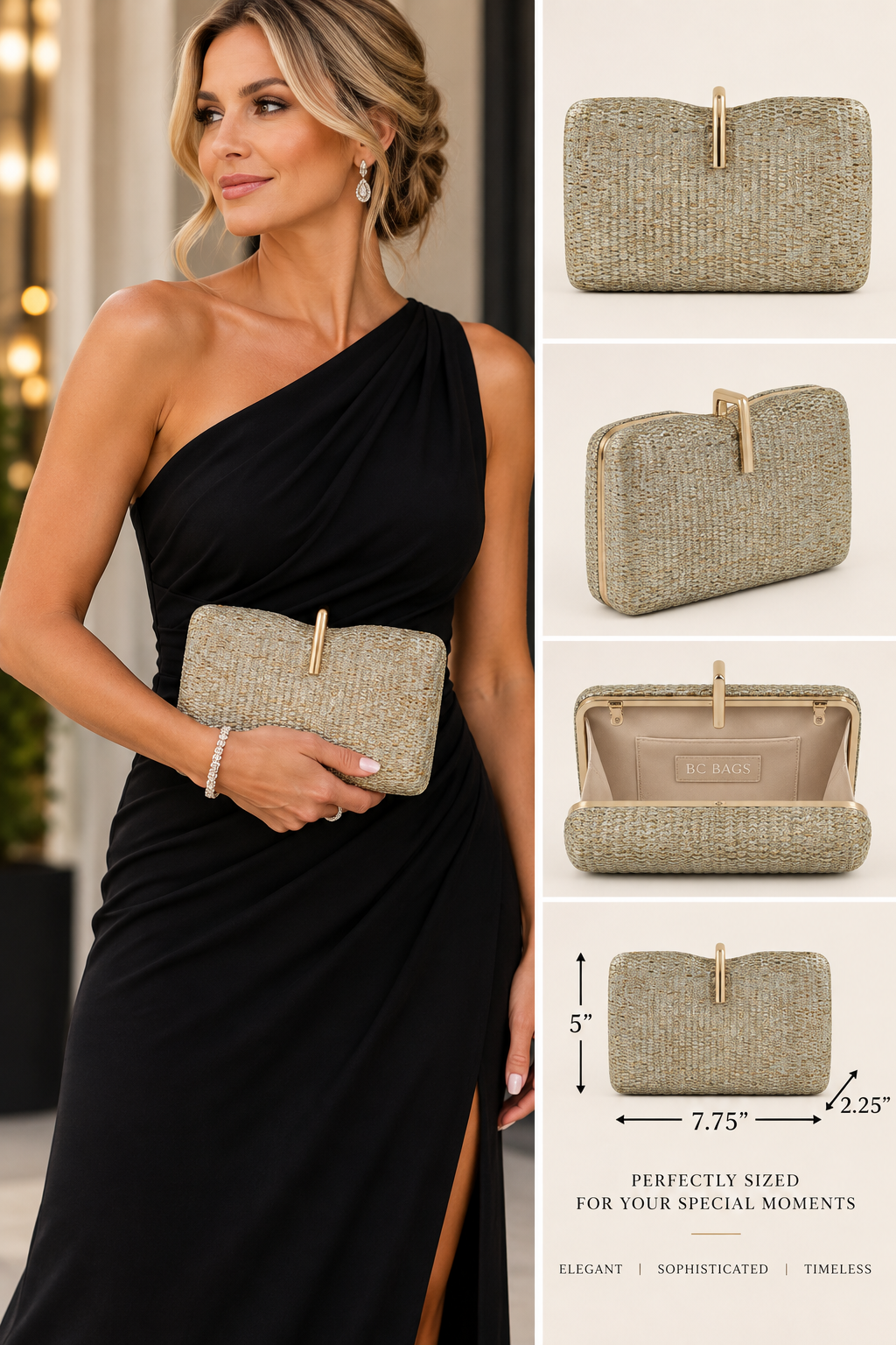 The After Hours Bag #2273-Pineapples Boutique