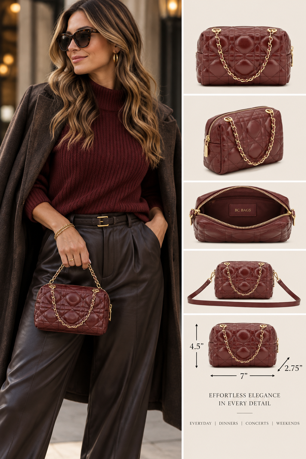 Sophia Bag #2893-Pineapples Boutique