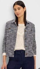 Nightfall Crop Knit Jacket Style-Pineapples Boutique