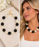 Oversized Pearl Collar Necklace #VN2243-Pineapples Boutique